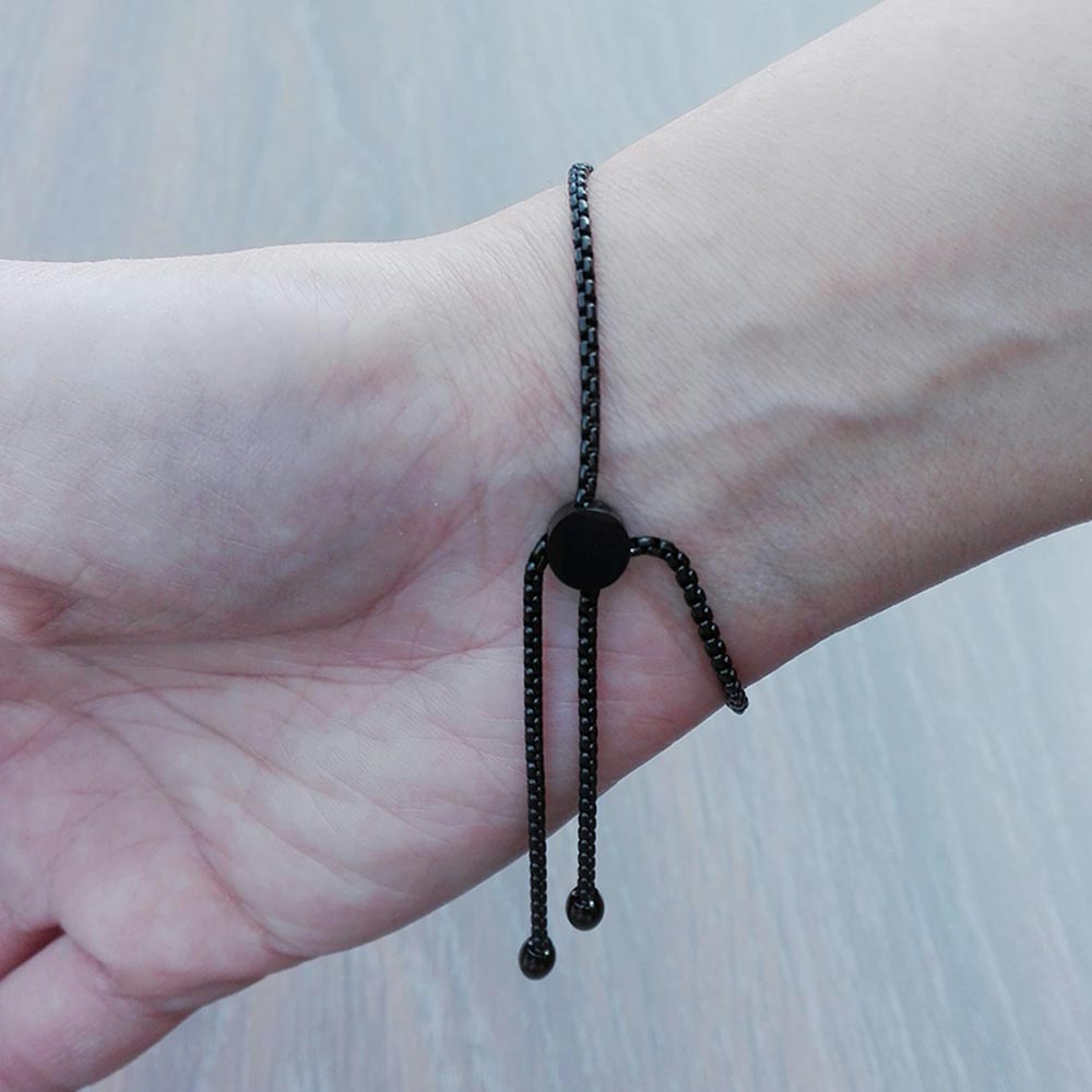 Adjustable Engrave Name Bracelet For Girls